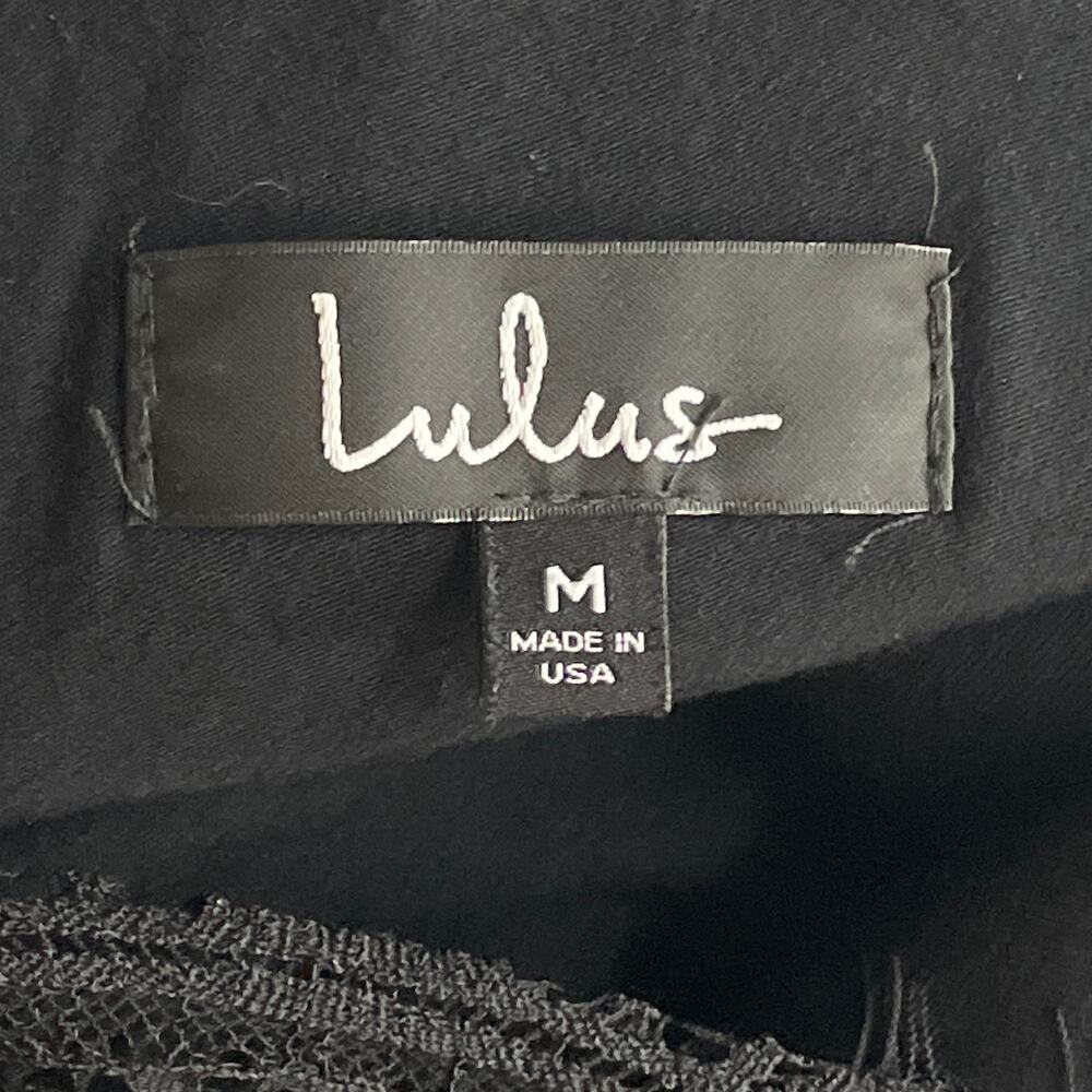 Lulus Endlessly Alluring Black Lace Sleeveless Mi… - image 8